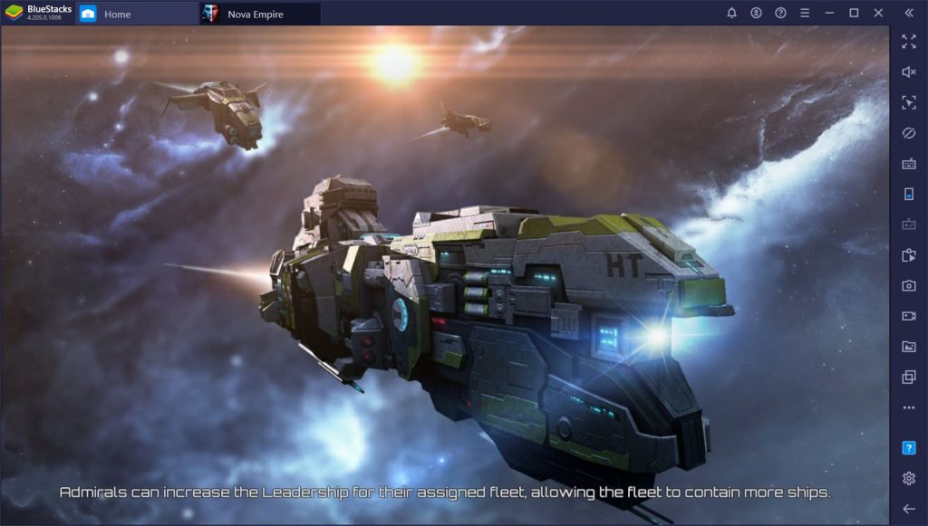 Nova Empire: Space Commander. Советы для новичков и игра на ПК